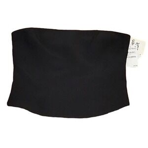 NWT Bandeau Top Minimalist Layering Smocked Office Siren Party Going‎ Out  - S